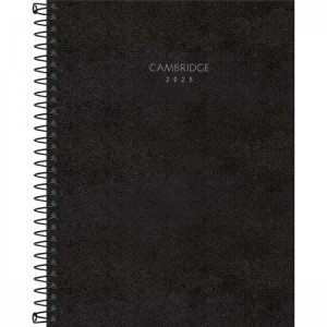 Planner Espiral M7 17,7  X 24 CM Cambridge 2025 | Tilibra