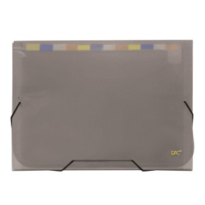 Pasta Sanfonada A4 com 12 Divisórias Fumê | Dac