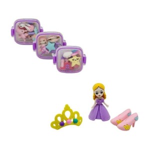 Borracha Mini Marmitinha Princesas | Importado