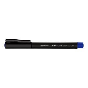 Caneta Super Soft Pen 1.0 Azul | Faber Castell