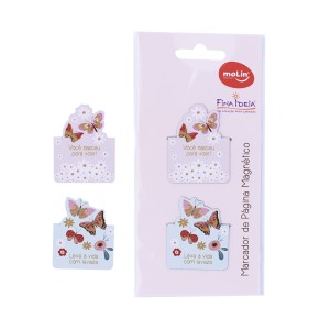 Marcador de Páginas Magnético Borboletas | Molin