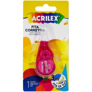 Fita Corretiva 3mts | Acrilex
