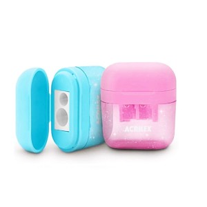 Apontador Duplo com Deposito Glitter | Acrilex