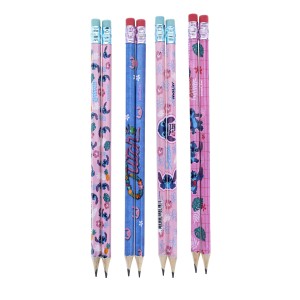 Lapis Grafite Com Borracha Stitch | Molin