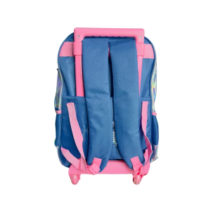 Mochila Escolar com Rodas Stitch Holográfica | Luxcel