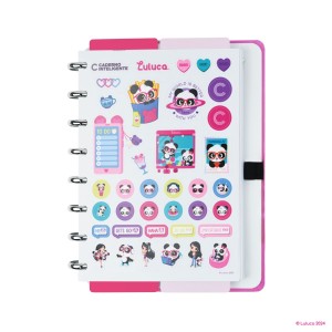 Caderno Inteligente A5 Pandalu Glow By Luluca | Caderno Inteligente
