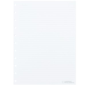 Refil Pautado Grande 90g | Caderno Inteligente