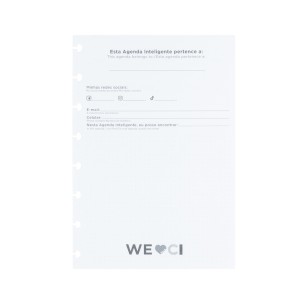 Refil Agenda Intelgente A5 90g | Caderno Inteligente