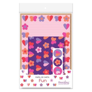 Papel de Carta 4  Unidade Fun | Fina Ideia