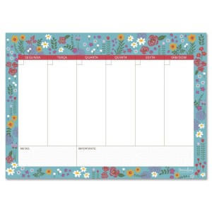 Bloco semanal Campestre | Fina Ideia