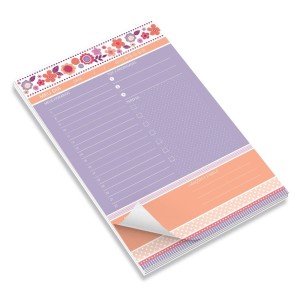 Bloco Tarefas do Dia Pop | Fina Ideia