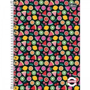 Caderno Universitário 10 Matérias Pepper Feminino 160 Folhas | Tilibra
