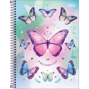 Caderno Universitário 1 Matéria Daisy 80 Folhas | Tilibra