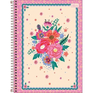 Caderno Universitário 1 Matéria Le Vanille 80 Folhas | Tilibra