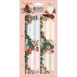 Etiqueta Escolar Adesiva Loveland | Tilibra
