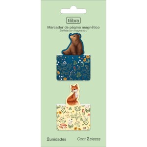 Marcador de Página Magnético com 2 Unidades | Tilibra