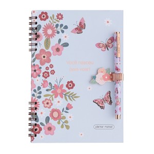 Clipe Porta Canetas Borboletas | Molin