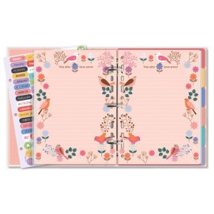 Caderno argolado Leve Amor | Fina Ideia