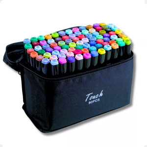 Estojo Canetas Touch 80 Cores | Importado