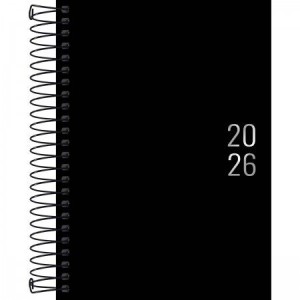 Agenda Executiva Espiral Diária M5 Napoli 2026 | Tilibra