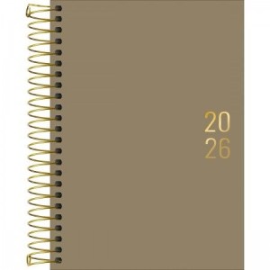 Agenda Executiva Espiral Diária M5 Napoli Cores 2026 | Tilibra