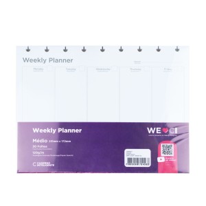 Refil Weekly Planner My Frame | Caderno Inteligente