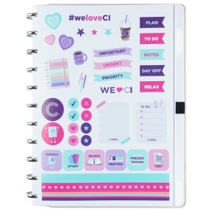 Caderno Inteligente Grande Latte | Caderno Inteligente