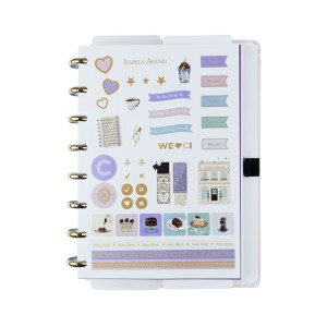 Caderno Inteligente A5 Isa Akkari Purple Key | Caderno Inteligente