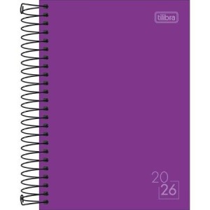 Agenda Espiral Diária M5 Spice Cores 2026 | Tilibra