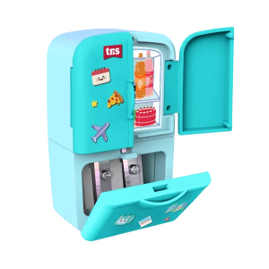 Apontador Duplo com Depósito + Borracha Frost | Tris