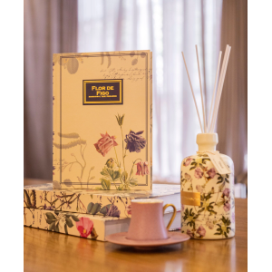 Caderno Perfumado Flor de Figo 160 Folhas Pautadas | Dani Fernandes e Animativa