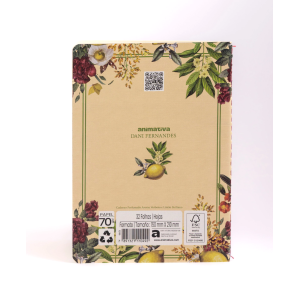 Caderno Perfumado Flex Verbena e Limão Siciliano 32 Folhas | Dani Fernandes e Animativa