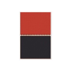 Caderno de Criação Orgânica 30 folhas pretas 180g | Fina Ideia