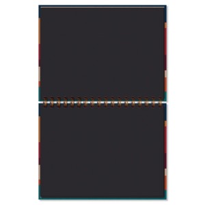 Caderno de Criação Reciclada 30 folhas pretas 180g | Fina Ideia