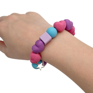 Borracha Monte Sua Pulseira Unicórnio Blister C/ 14 Borrachas 1 Elástico E 1 Pingente | Leo&Leo