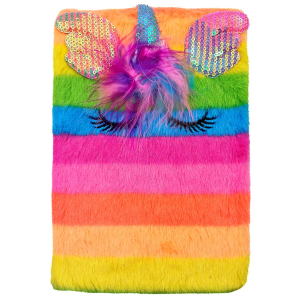 Caderno Pelúcia Unicornio