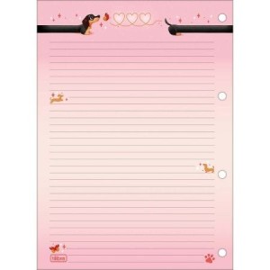 Refil para Caderno Argolado Universitário Brownie 80 Folhas | Tilibra