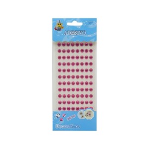 Adesivo Strass Rosa 4MM