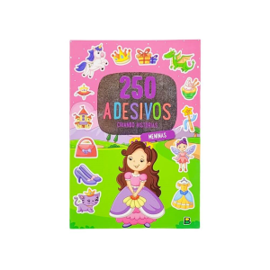 Livro 250 Adesivos Meninas