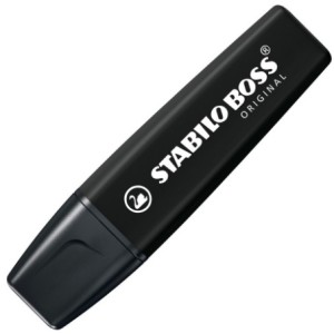 Marca Texto Boss Nature Colors Preto 70/46 | Stabilo