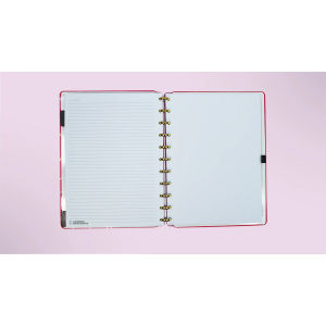 Caderno Inteligente Grande Golden Love| Caderno Iinteligente