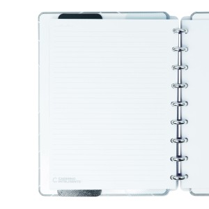 Caderno Inteligente Médio Grey Love | Caderno Inteligente