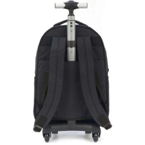 Mochila C/ Rodas MC51610 Preto Crinkle | Up4you