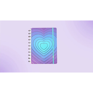 Caderno Inteligente A5 Silver Love | Caderno Iinteligente